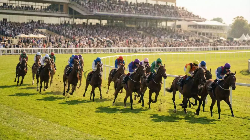 Long distance horse racing at Royal Ascot Ascot Stakes