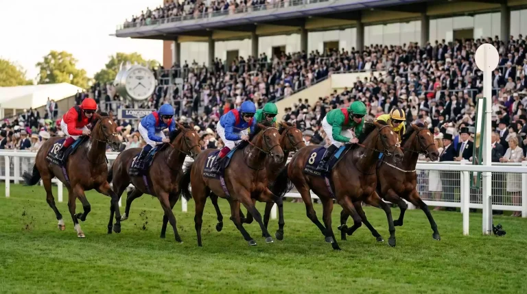 Coronation Stakes three-year-old fillies racing at Royal Ascot